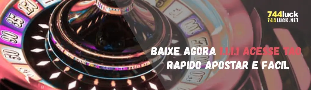 744LUCK Aplicativo banner