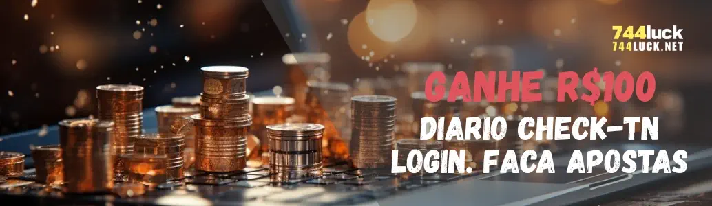 744LUCK Promoções banner